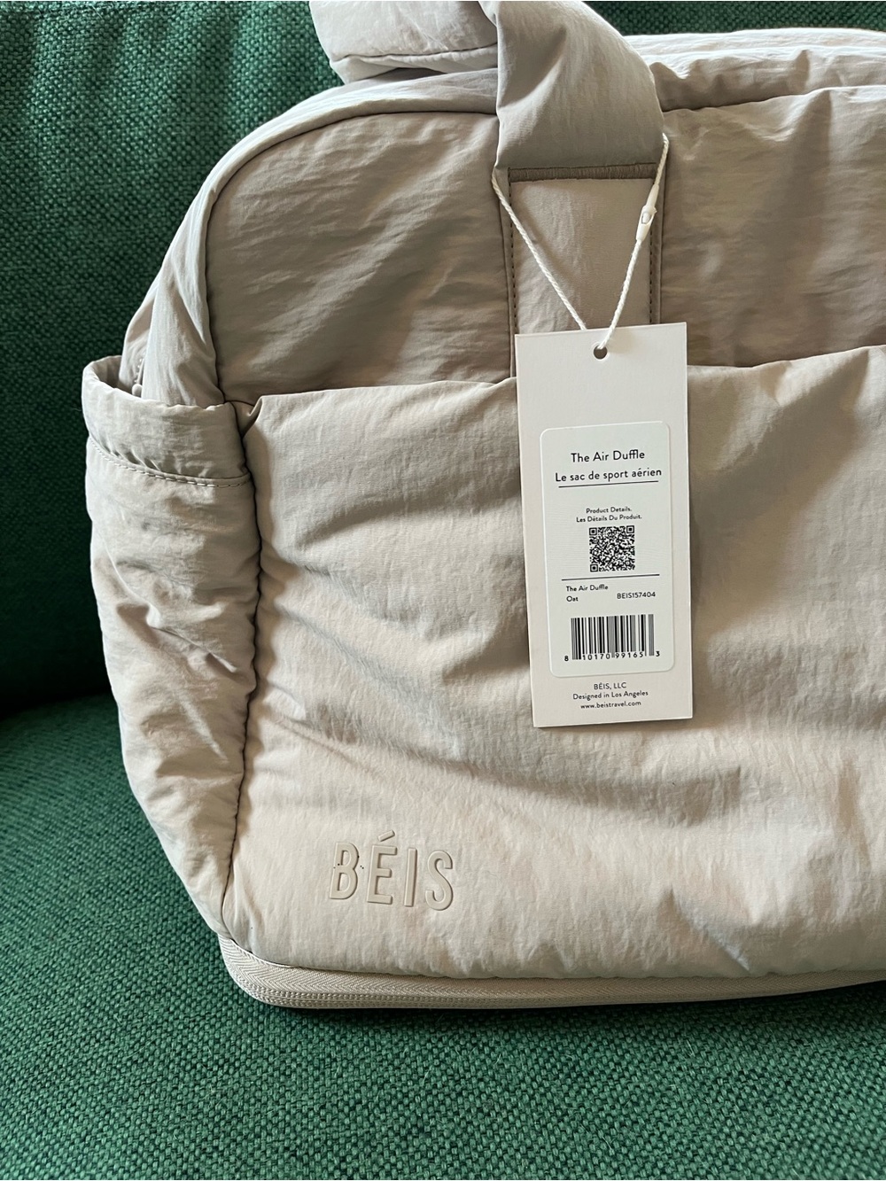 Beis Air Duffle - Oat - Picture 3 of 3
